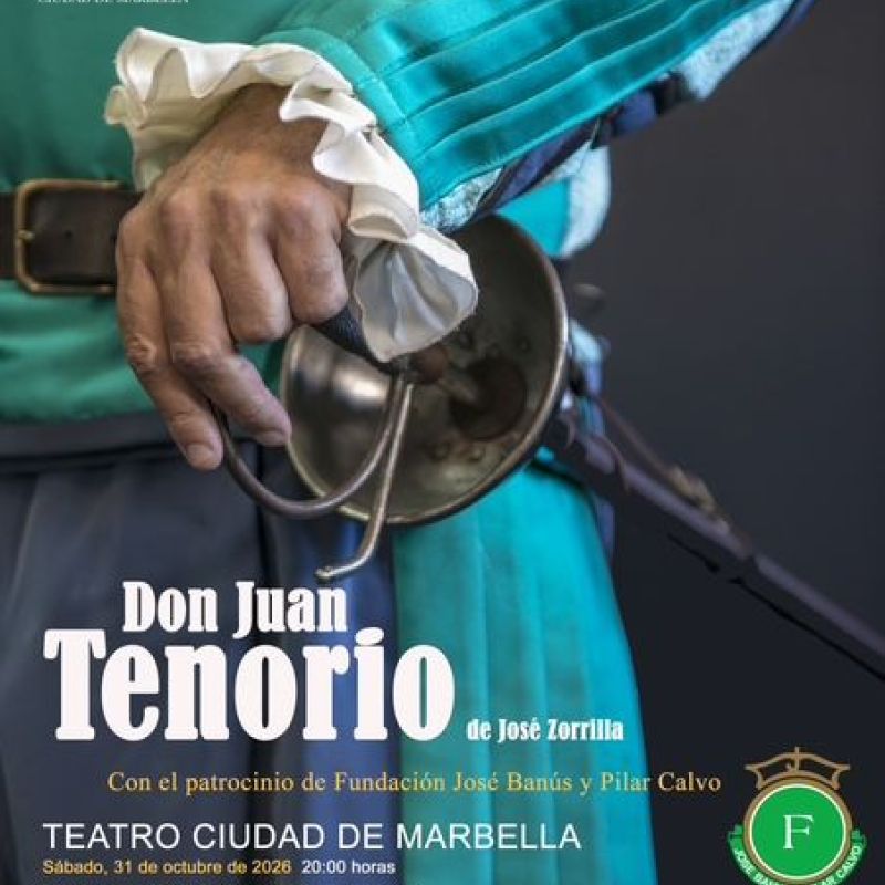 La Asociación Amigos del Teatro Ciudad de Marbella representará el 31 de octubre y el 1 de noviembre su adaptación de la obra ‘Don Juan Tenorio’