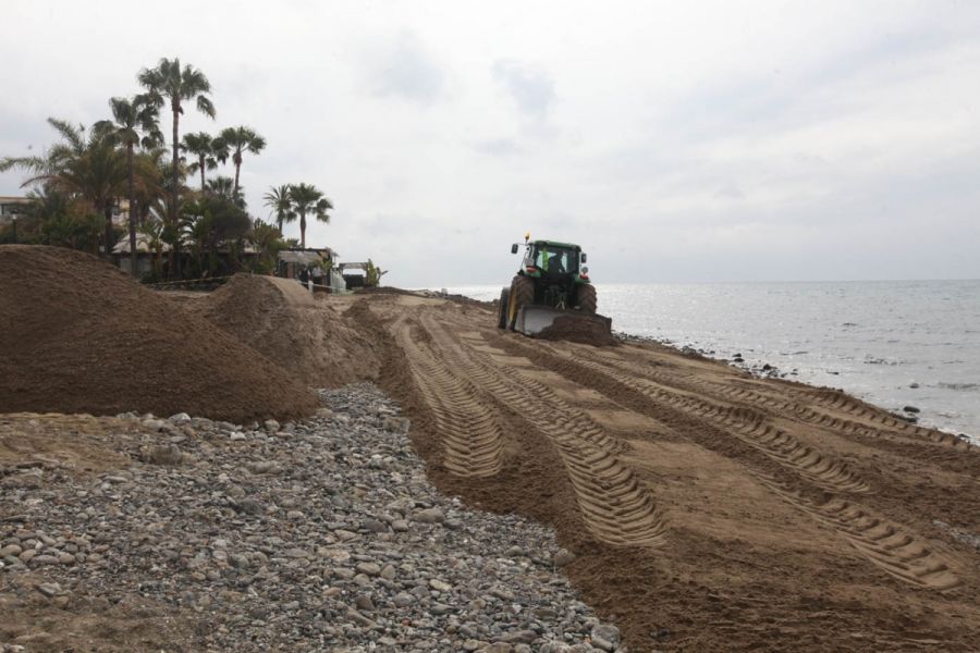Imagen de la noticia Las playas de San Pedro Alcántara reciben aportes…