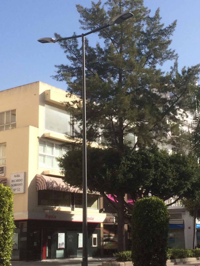 Imagen de la noticia El Ayuntamiento sustituye el alumbrado de la medi…