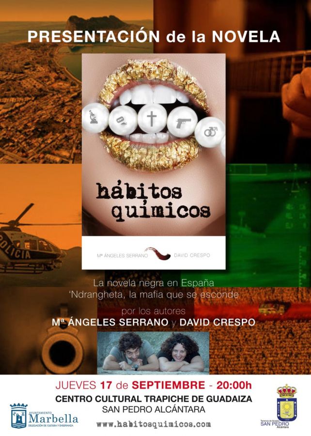 Imagen de la noticia Presentación de la novela “Hábitos químicos” en e…