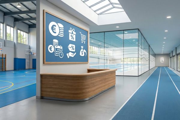 Tarifas de alquiler de instalaciones deportivas para los usuarios