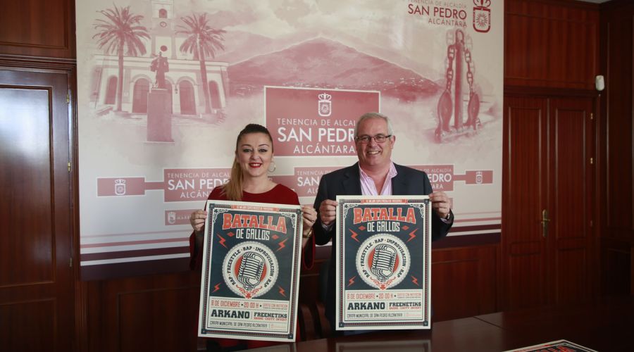 La Carpa Municipal de San Pedro Alcántara acogerá el 8 de diciembre la ‘Batalla de Gallos’ con la actuación de Arkano, Freenetics y artistas locales