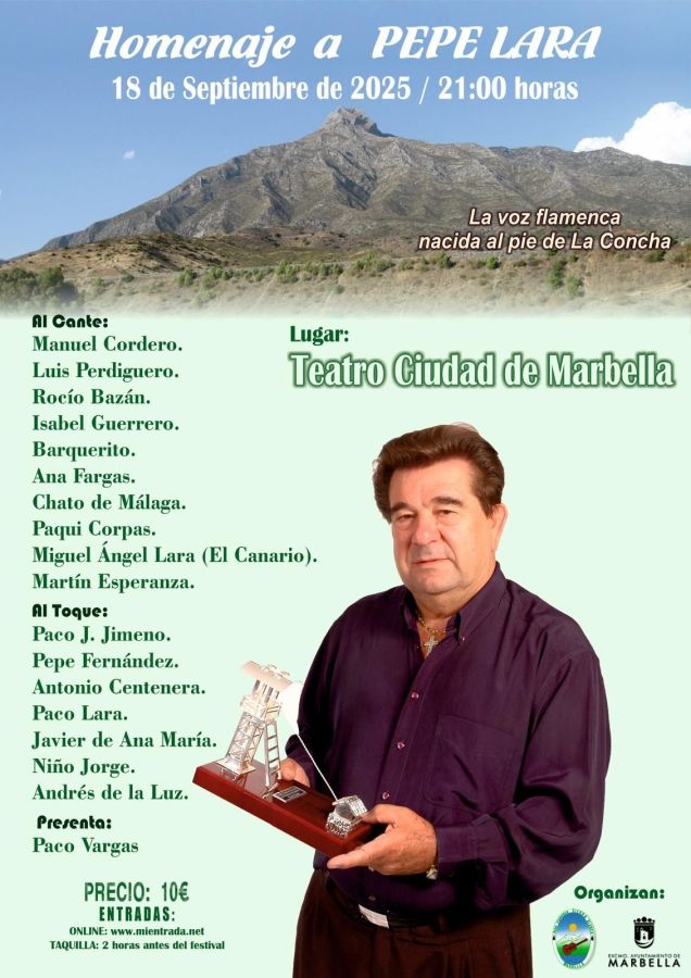 Imagen de la noticia El Teatro Ciudad de Marbella acogerá este jueves…