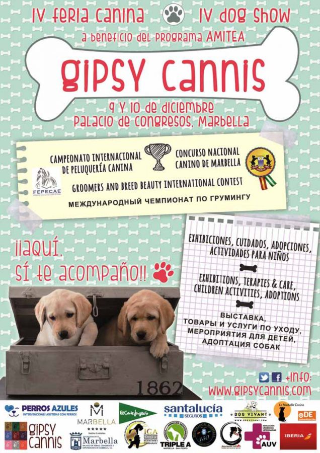 Imagen de la noticia La IV Feria Canina Gipsy Cannis se celebrará por…