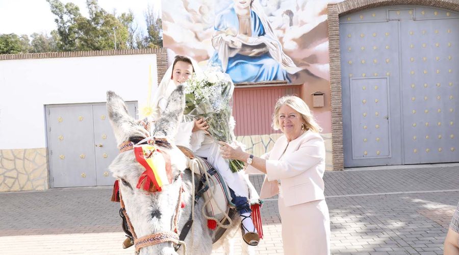 La ciudad se reencuentra con las procesiones del Domingo de Ramos tras dos años de pandemia
