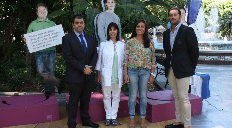 Abierta la exposición ‘Lo que la piel esconde’ en el Paseo de la Alameda para dar a conocer la enfermedad de la psoriasis y la artritis psoriásica