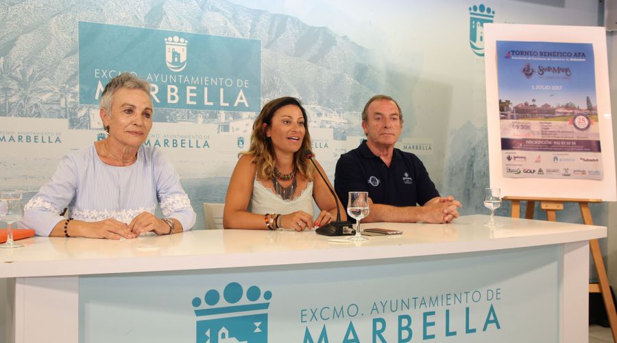 El Ayuntamiento respalda el torneo de golf a beneficio de AFA que tendrá lugar el día 1 en Santa María Golf