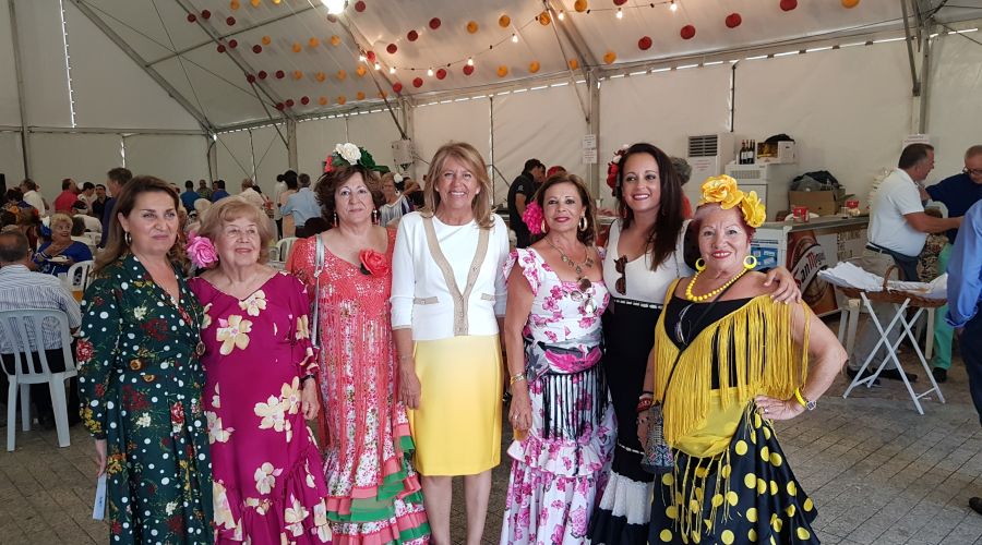 La alcaldesa recorre la Feria de Día