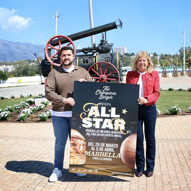 Marbella albergará del 25 de marzo al 5 de abril la gira ‘All Star’ de The Champion Burger, el mayor evento gastronómico de hamburguesas gourmet en España