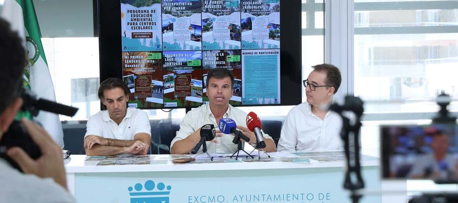 El Ayuntamiento pone en marcha por tercer año consecutivo el programa de educación ambiental para escolares con seis rutas para conocer el patrimonio natural de Marbella y su entorno