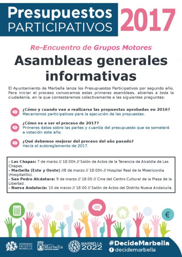 Imagen de la noticia Los Presupuestos Participativos se retoman esta s…