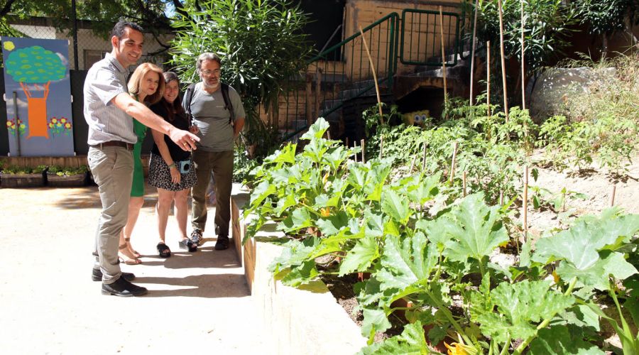 El Ayuntamiento conmemora el Día Mundial del Medio Ambiente informando a los centros educativos sobre la red municipal de huertos urbanos
