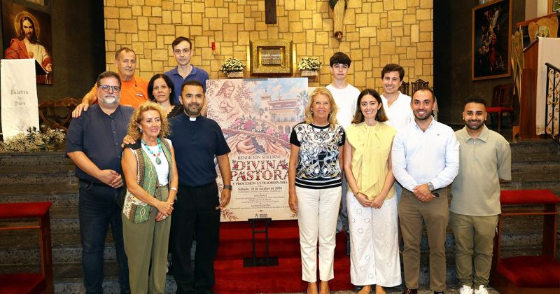 La nueva imagen de la Divina Pastora recorrerá las calles de Marbella el próximo 10 de octubre en una procesión extraordinaria