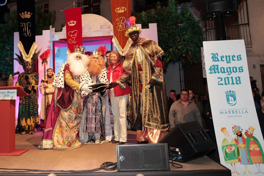 Imagen de la noticia Los Reyes Magos desembarcan en Marbella y descans…