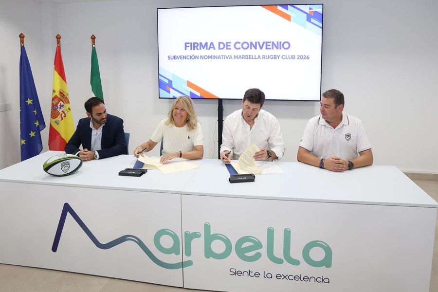 Imagen de la noticia El Ayuntamiento renueva su apoyo al Marbella Rugb…