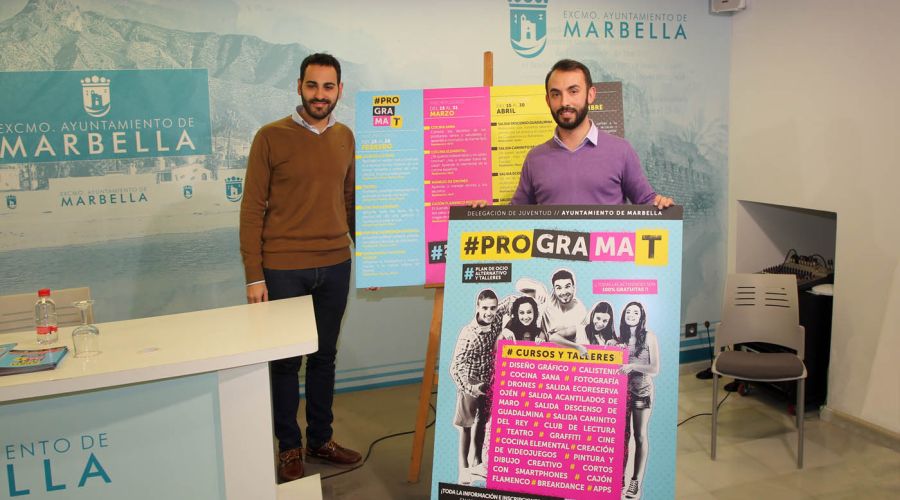 Juventud pone en marcha una nueva edición de Programa-T, que ofertará 21 talleres y actividades y más de 470 plazas