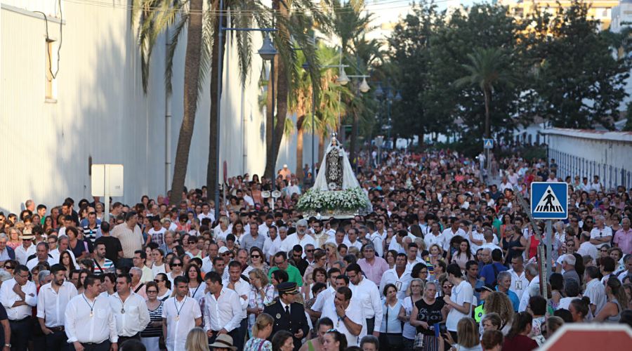 Marbella se vuelca con su Patrona, la Virgen del Carmen