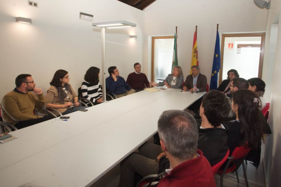 Imagen de la noticia La alcaldesa participa en una reunión entre técni…