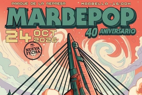 El parque de la Represa celebrará el próximo 24 de octubre el 40 aniversario de ‘Marbepop’ con un cartel encabezado por Besmaya y una destacada presencia de artistas locales