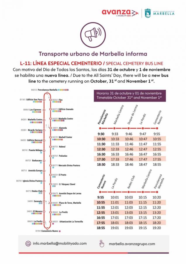 Imagen de la noticia El Ayuntamiento habilita una línea especial de au…