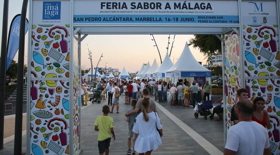 El Bulevar de San Pedro acoge hasta mañana la feria \'Sabor a Málaga\'