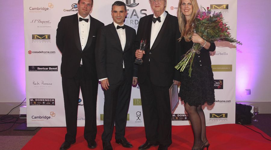 El alcalde asiste a la entrega del Premio Anual a la Excelencia de la Asociación de Inmobiliarias REAS