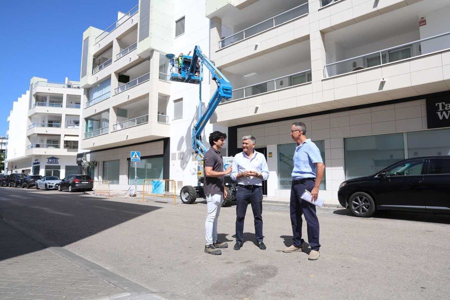 Imagen de la noticia San Pedro Alcántara avanza en la renovación del a…
