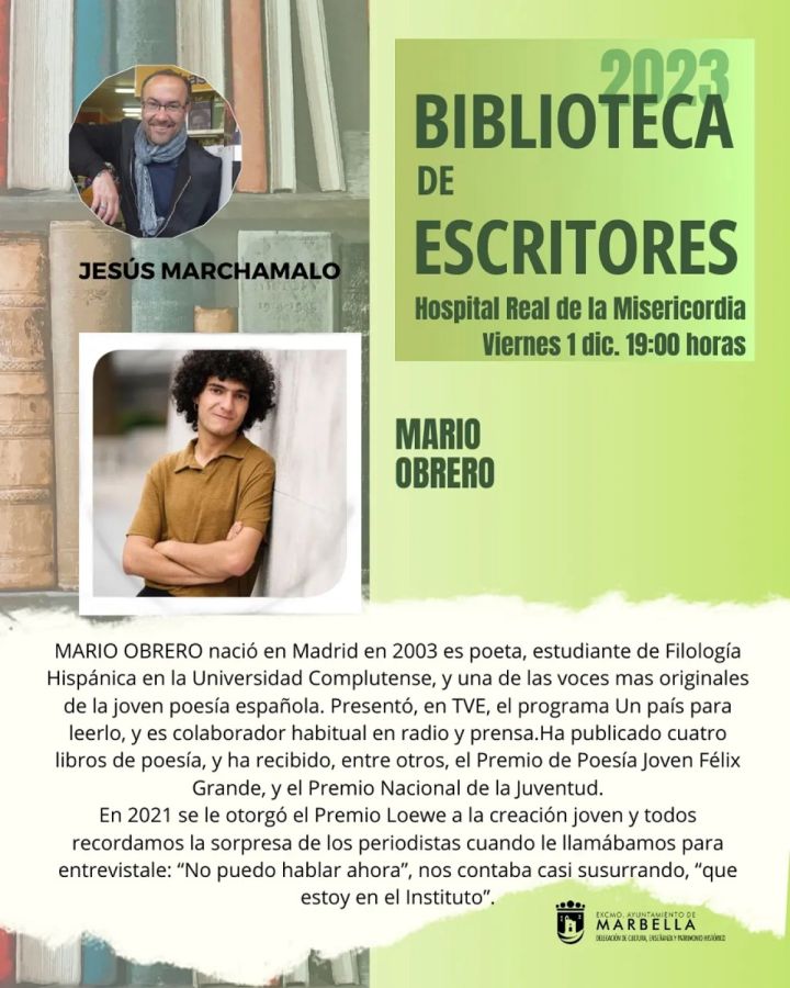 Imagen de la noticia La cuarta edición del ciclo ‘Biblioteca de escrit…