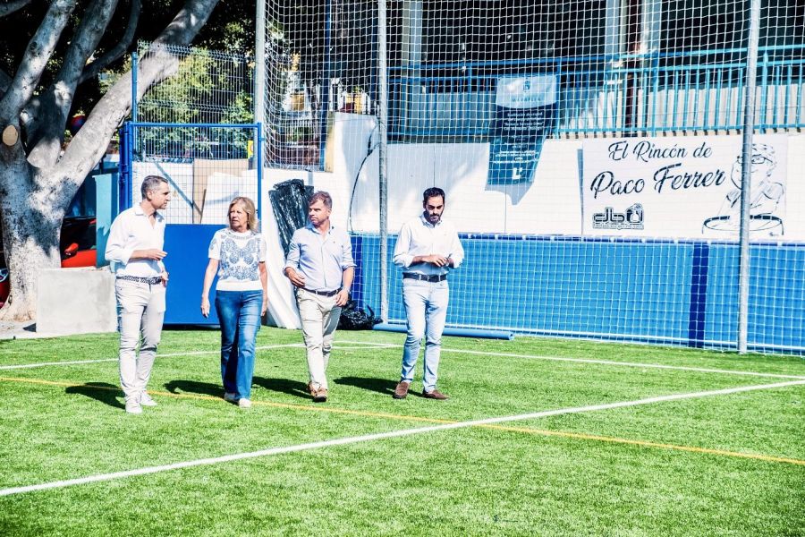 Imagen de la noticia El campo de fútbol del Serrano Lima recupera la a…