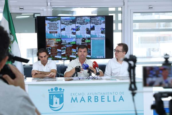 El Ayuntamiento pone en marcha por tercer año consecutivo el programa de educación ambiental para escolares con seis rutas para conocer el patrimonio natural de Marbella y su entorno