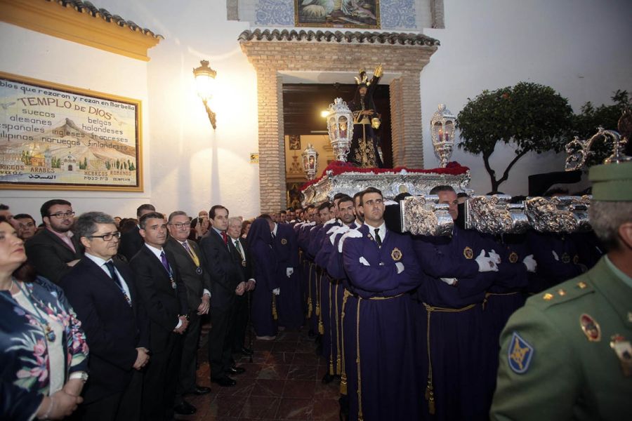 Imagen de la noticia El Nazareno procesionó el Miércoles Santo en Marb…