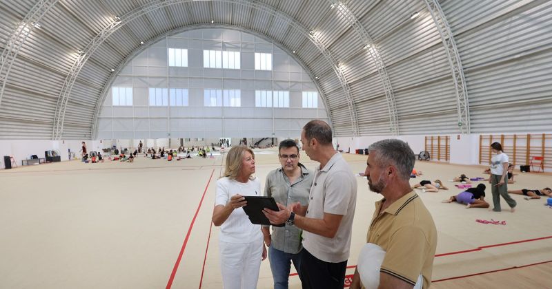 El Ayuntamiento culmina la renovación integral del Centro de Tecnificación de Gimnasia Rítmica y ultima la adecuación del entorno y la dotación de eq…