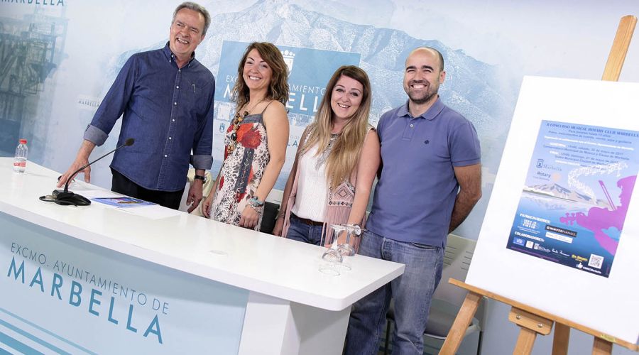 El Ayuntamiento respalda el II Concurso Musical Rotary Club Marbella que tendrá lugar los días 20 y 21 de mayo