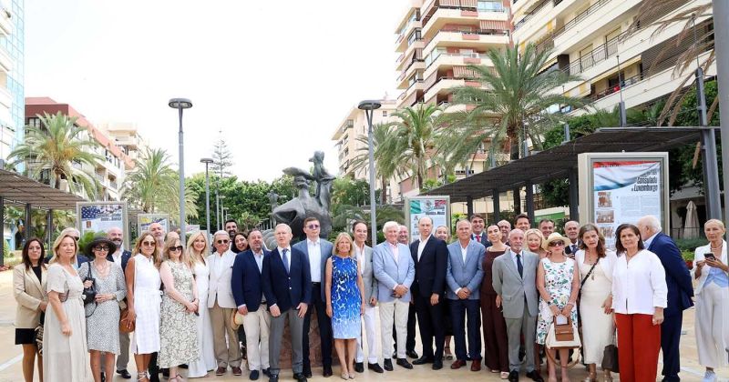 Marbella se suma a la conmemoración de los cuatro siglos de historia del Cuerpo Consular en Málaga con una exposición en la Avenida del Mar