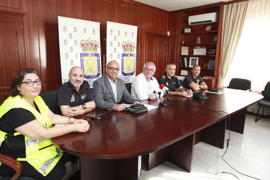 Imagen de la noticia El dispositivo de seguridad de la Feria de San Pe…
