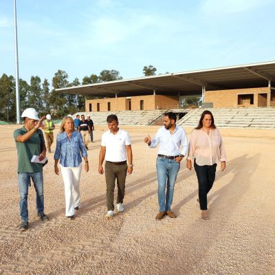 Las obras del futuro complejo deportivo de Nueva Andalucía avanzan a buen ritmo y se sitúan en más de un 50 por ciento de su ejecución