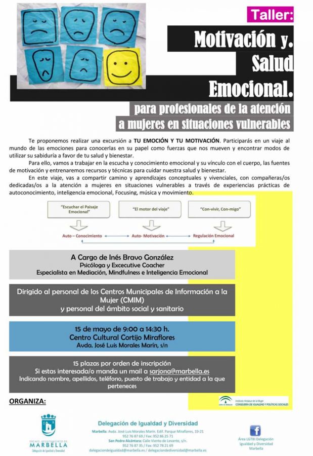 Imagen de la noticia Abierto el plazo de inscripción del taller ‘Motiv…