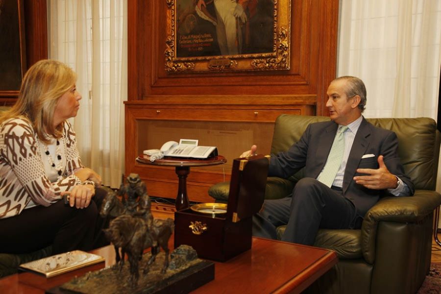 Imagen de la noticia La alcaldesa se reúne en Madrid con el director g…