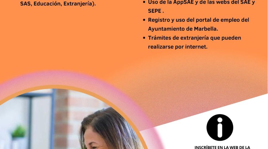 El Ayuntamiento abre el plazo de inscripción en los talleres de alfabetización digital destinados a mujeres sobre búsqueda activa de empleo y trámites con las administraciones públicas