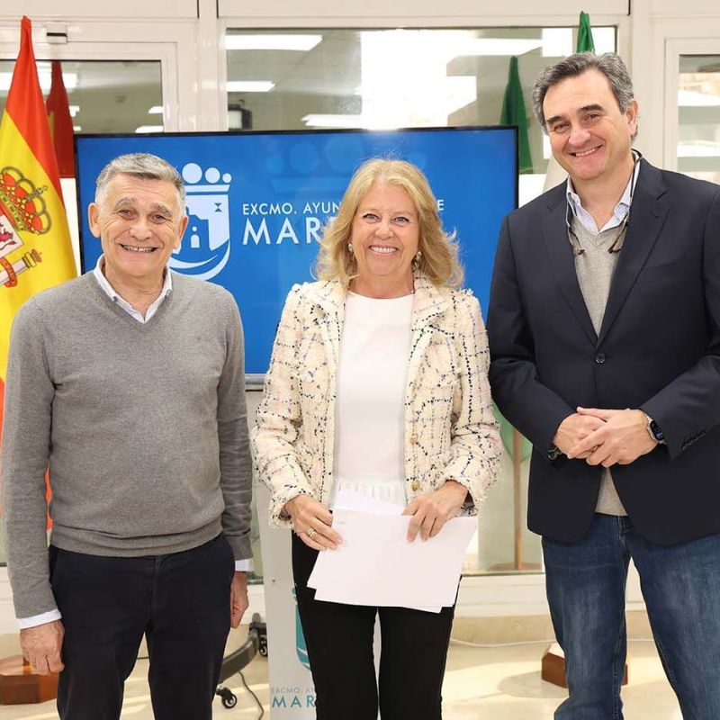 El Ayuntamiento impulsa la primera fase del proyecto de ampliación de la red de abastecimiento de agua potable en la zona de Valle del Sol, en San Pedro Alcántara