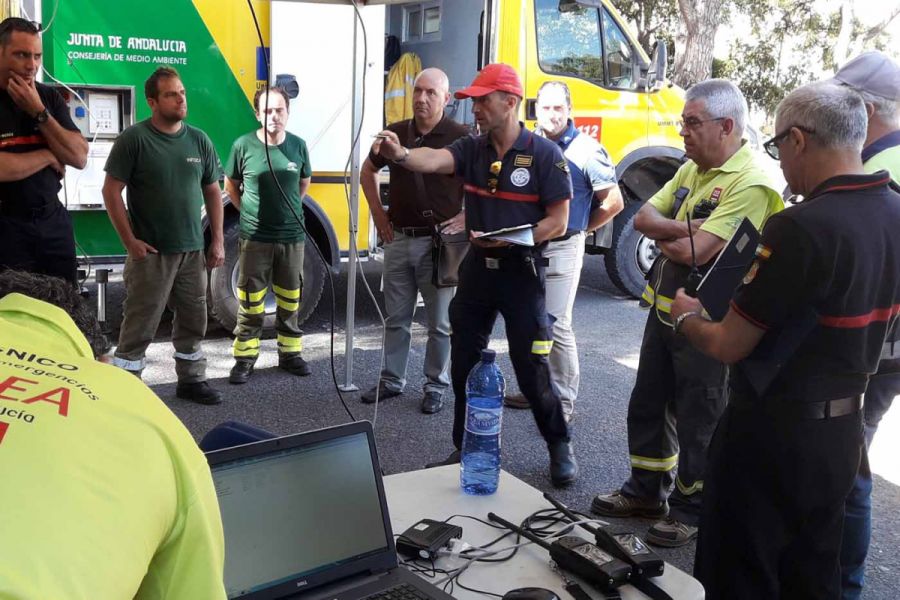 Imagen de la noticia El Grupo de Intervención de Infoca realiza un sim…