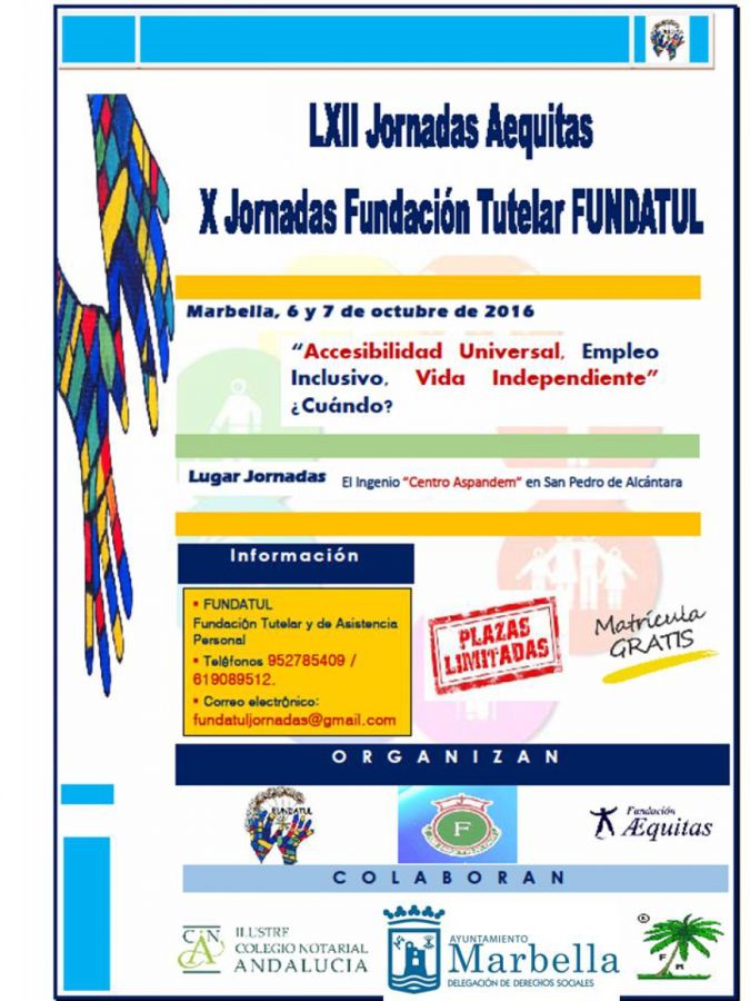 Imagen de la noticia Las LXII Jornadas Aequitas y X Jornadas Fundatul…