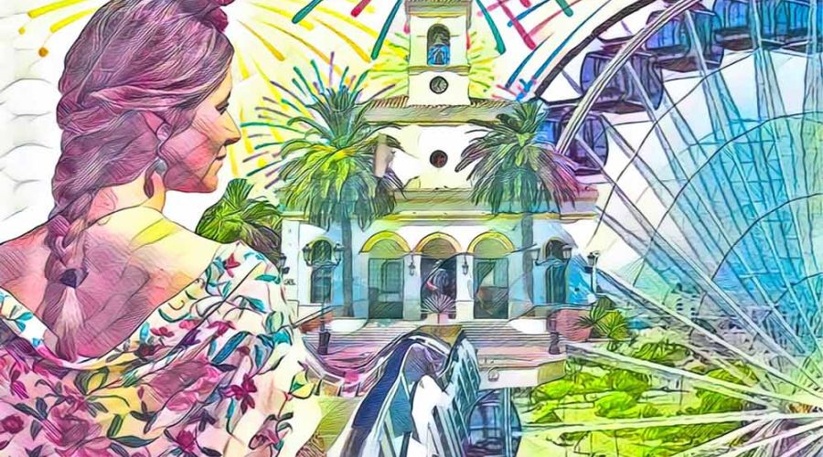 Un cartel de Antonio José Verano anunciará la Feria de San Pedro 2022, que se celebrará del 17 al 23 de octubre en el nuevo recinto permanente de La Caridad