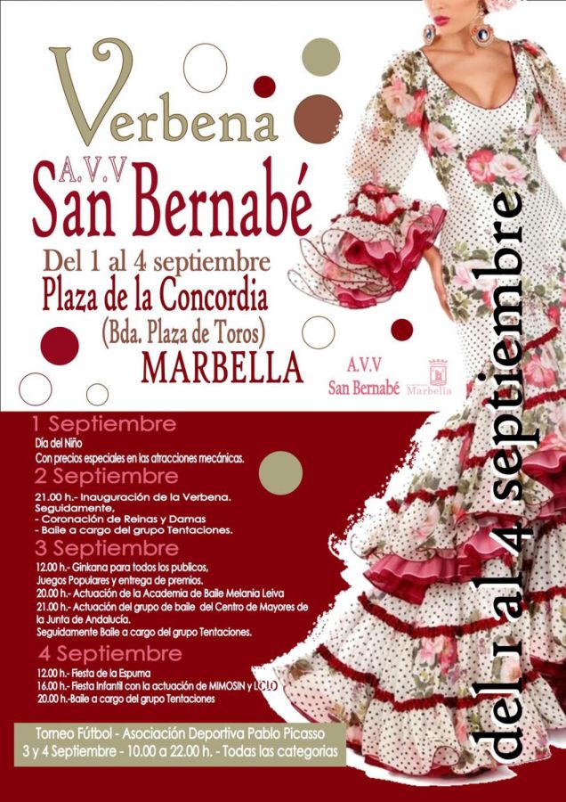 Imagen de la noticia La Verbena San Bernabé se celebrará del 1 al 4 de…