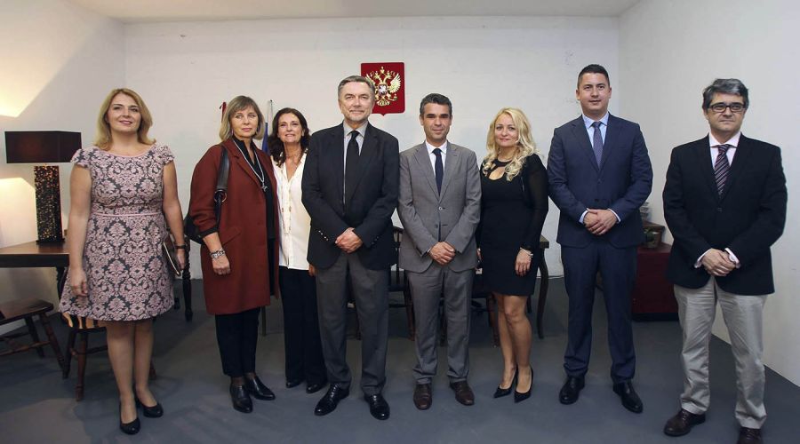 El alcalde asiste a la inauguración del Consulado Honorario de Rusia en Marbella
