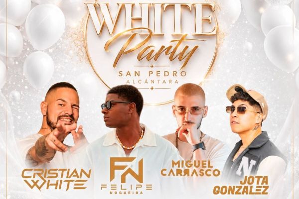 Juventud celebrará este viernes la ‘White Party’ con cinco horas de música y DJs locales junto a la playa de La Salida de San Pedro Alcántara