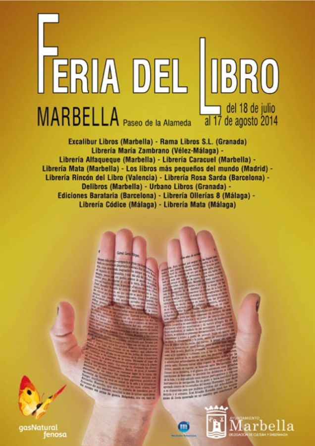 Imagen de la noticia La Feria del Libro de Marbella tendrá lugar del 1…