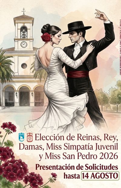 Elección de Reinas, Rey, Damas, Miss Simpatía Juvenil y Miss San Pedro