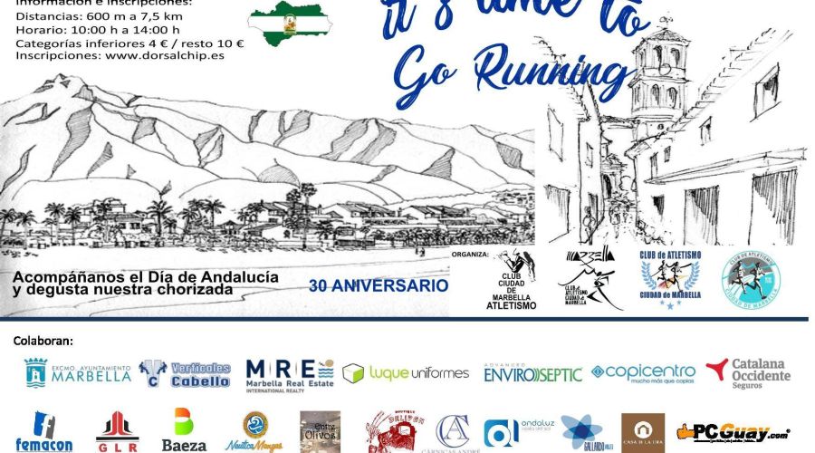 La Subida a Nagüeles celebrará el próximo Día de Andalucía su decimosexta edición con recorridos de entre 500 metros hasta 7,5 kilómetros dependiendo de la categoría