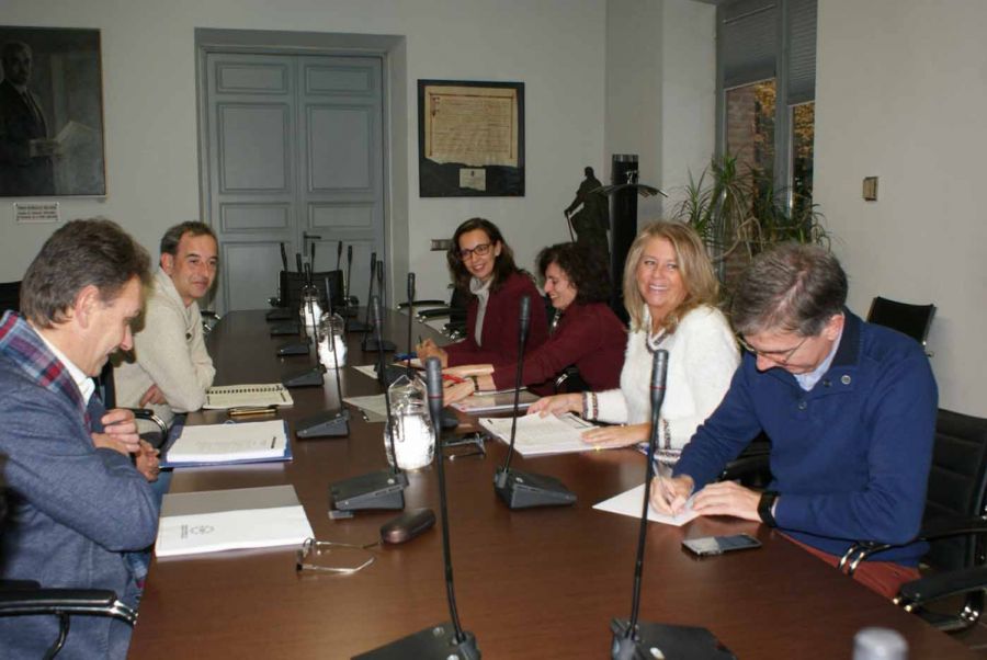 Imagen de la noticia La alcaldesa preside por primera vez la Comisión…